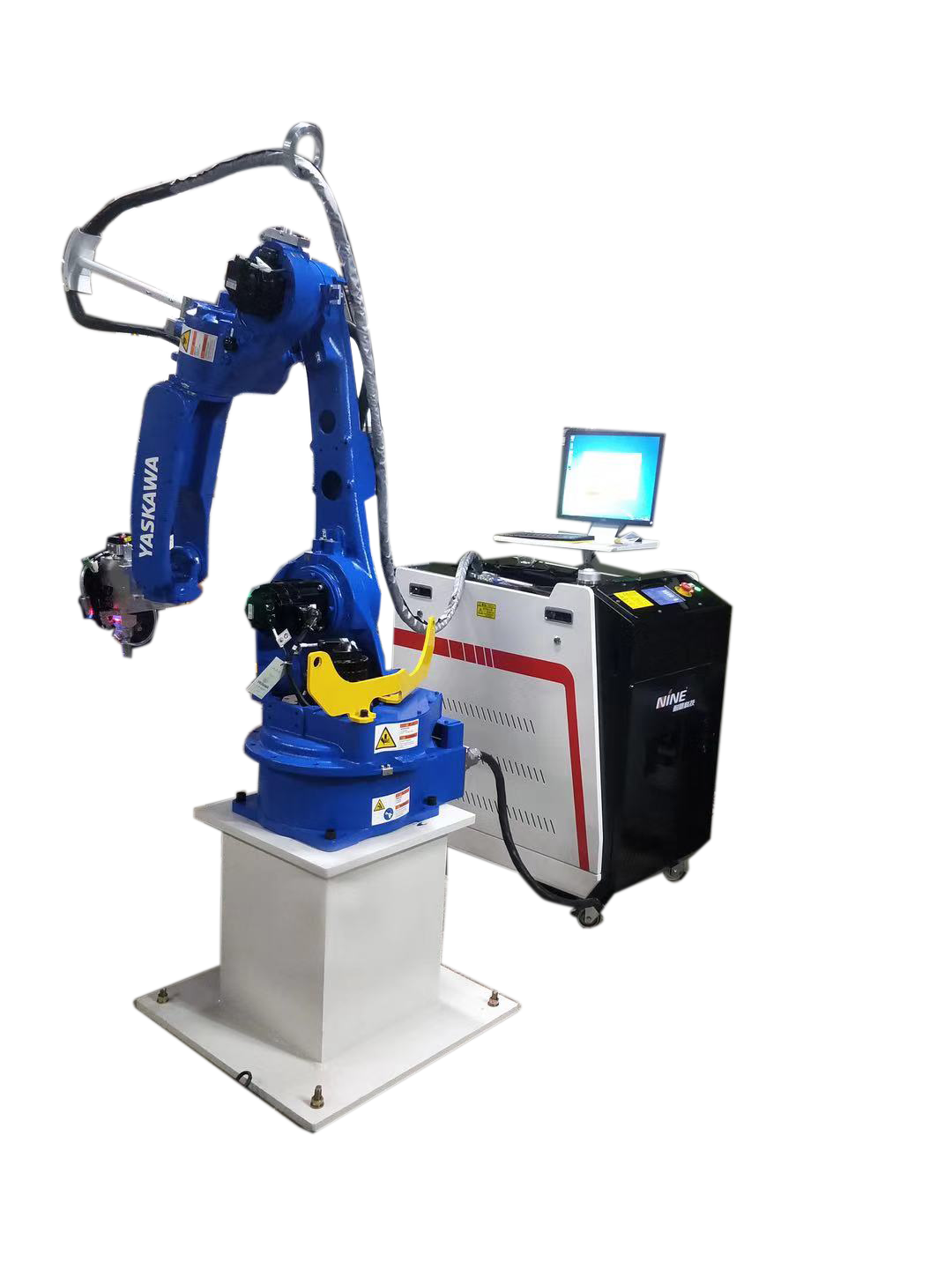 Robot laser welding